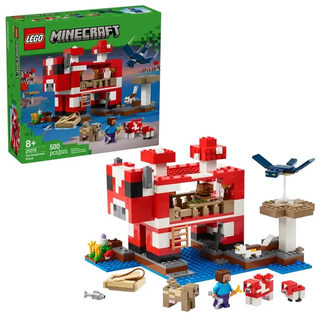 LEGO Minecraft 21270 - Dom grzybowej krowy