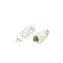 Equip 121175 wtyczka RJ-45 Przezroczysty Biały