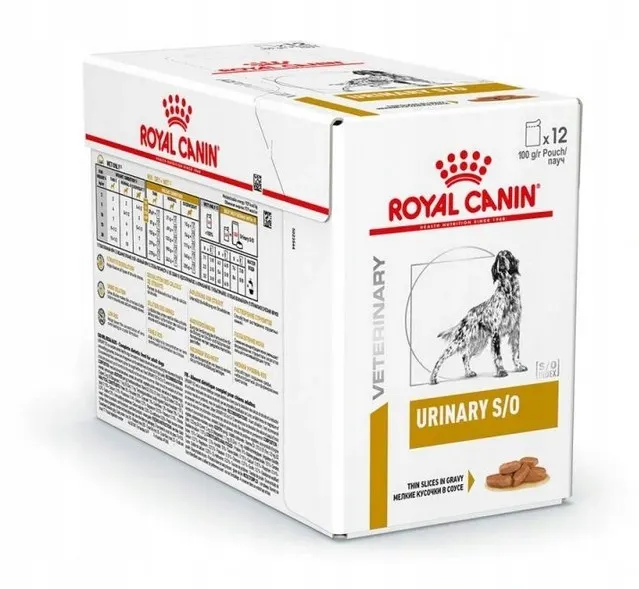 ROYAL CANIN Urinary s/o Dog Pouch - mokra karma dla psa - 12 x 100g
