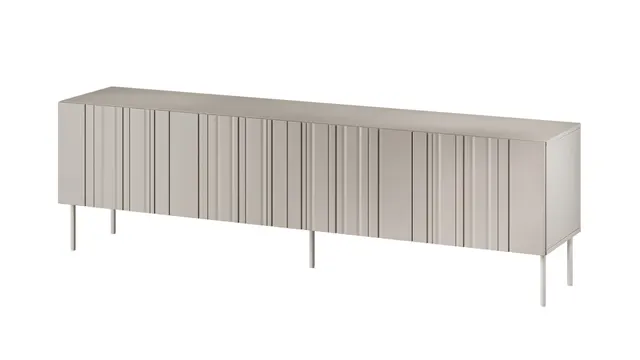 Szafka RTV ISLA 200x40x60 kaszmir mat