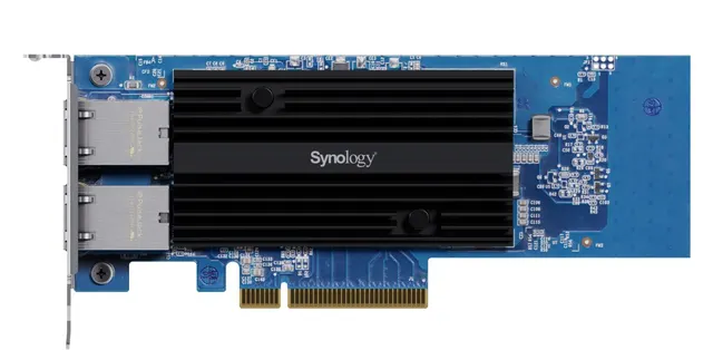 Synology E10G30-T2 2x10GbE RJ45 PCIe 3.0 x8 Low Profile and Full Height
