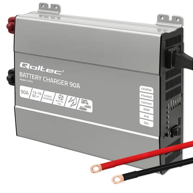 Ładowarka Monolith do akumulatorów LiFePO4 AGM GEL SLA 90A 12V Szybkie ładowanie