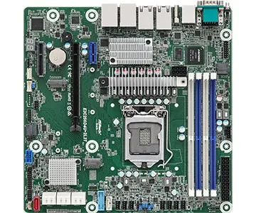 Płyta główna ASRock E3C256D4U-2L2T 1x LGA1200 Intel Xeon E-23XX C256 (4xDIMM SATA 2xM.2 2xGbE 2x10GbE IPMI)