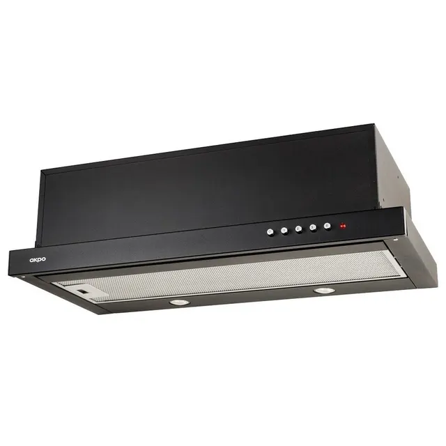 Okap teleskopowy AKPO WK-7 LIGHT 50 cm, 180 m3/h, LED, czarny