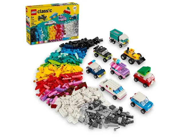 LEGO Classic 11036 - Kreatywne pojazdy