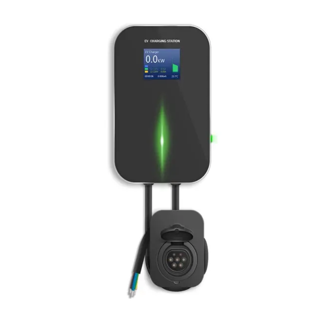 Extralink Ładowarka do samochodu elektrycznego BS20-BA-22kW-APP Typ A 32A 22kW 3 fazy ekran LCD aplikacja 6 1m