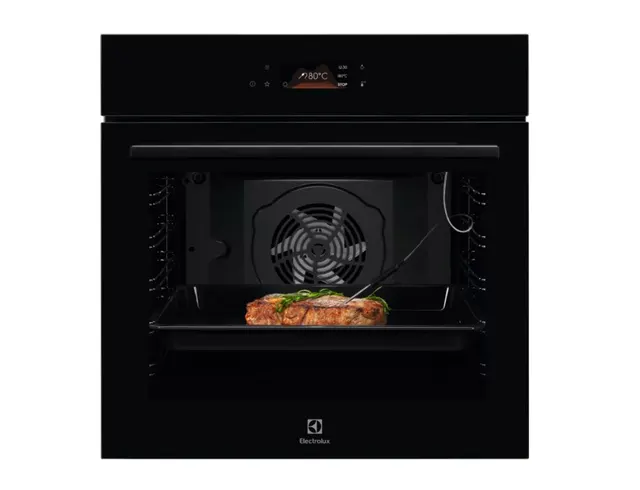 Piekarnik elektryczny Electrolux LOD8P39Z MealAssist 700 72 l, piroliza, termosonda, MealAssist, czarny