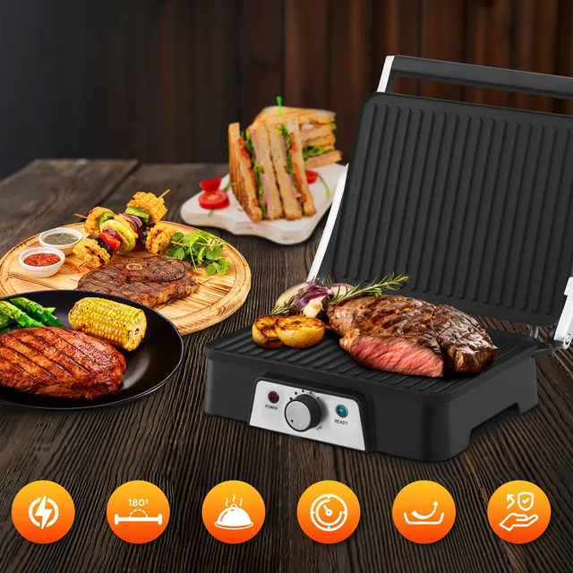 Grill elektryczny Extralink Smart Life Electric Grill SJ-36 2000W z regulacją temperatury