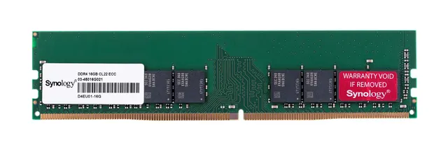 Synology 16GB DDR4 ECC Unbuffered DIMM (FS2500 RS2423RP+ RS2423+) D4EU01-16G