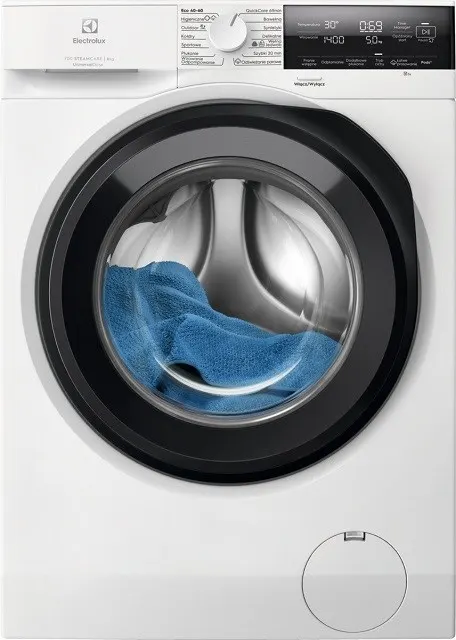 Pralka Electrolux EW7F3482UP 8 kg 1400 obr/min, SteamCare, UniversalDose, silnik Permanent Magnet