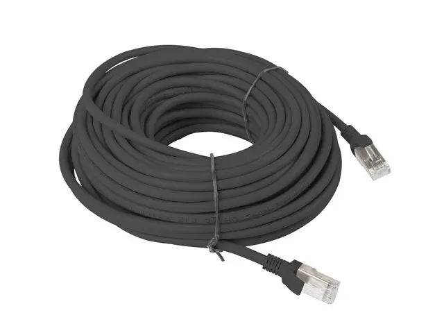Patchcord Lanberg PCU6-10CC-2000-BK (RJ45 UTP - RJ45 UTP; 20m; czarny)