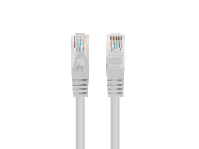 LANBERG PATCHCORD KAT.6 UTP 7.5M SZARY FLUKE PASSED