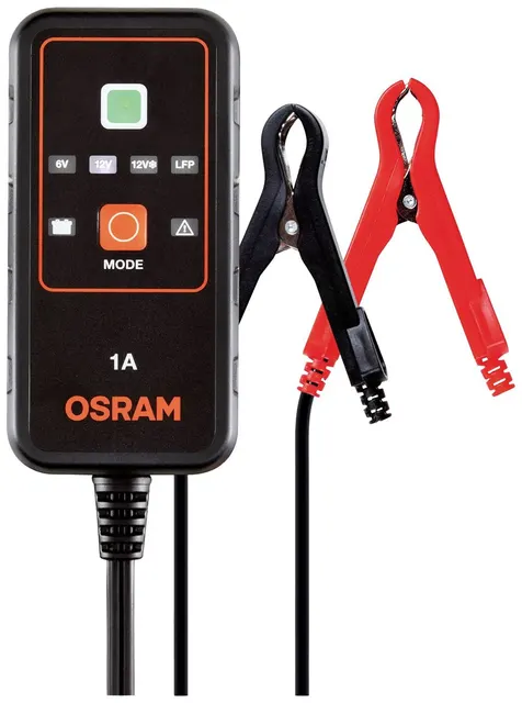 Prostownik BATTERYcharge 901 napięcie ładowania: 6/12 V OSRAM prąd ładowania: 1A