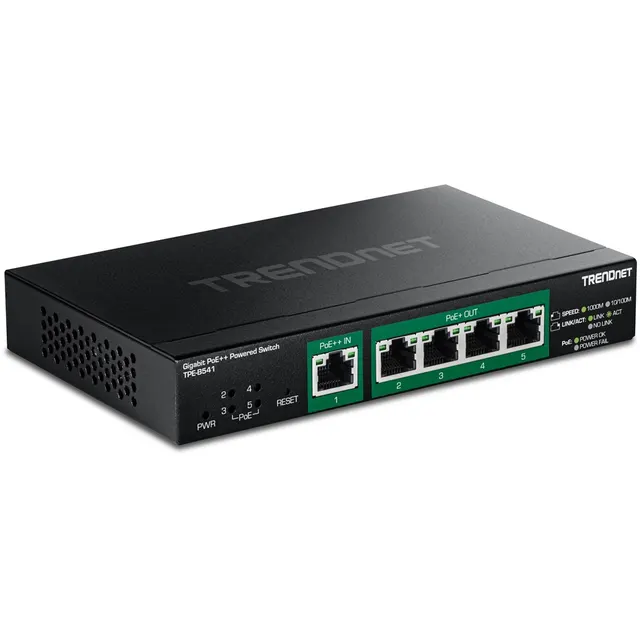 Przełącznik Trendnet TPE-B541 Zarządzany Gigabit Ethernet Pełny dupleks PoE Możliwość montażu na ścianie