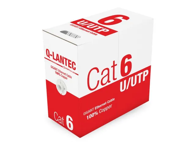 Q-LANTEC Kabel sieciowy UTP kat.6 PVC Eca 305m
