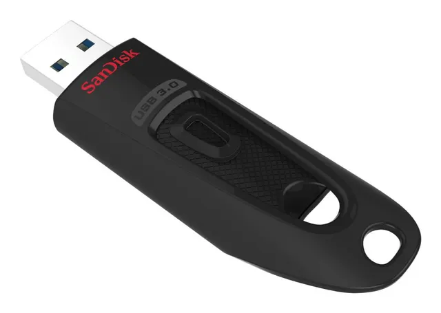 Pendrive SanDisk Cruzer Ultra SDCZ48-064G-U46 (64GB; USB 3.0; kolor czarny)