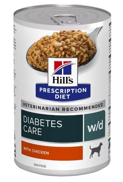 Hill's PD w/d diabetes care chicken can dla psa 370 g
