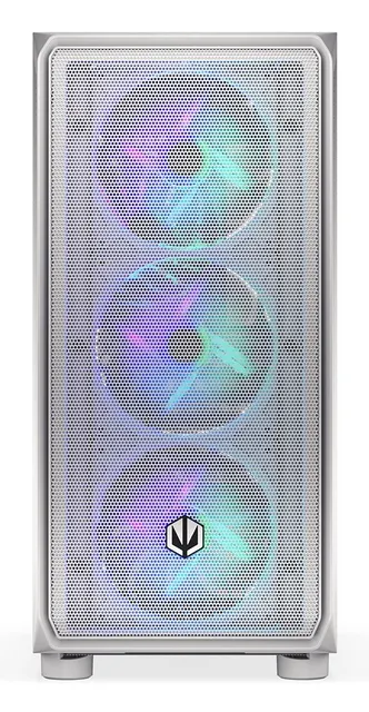 Obudowa Endorfy Arx 500 White ARGB ATX z oknem bez zasilacza biała