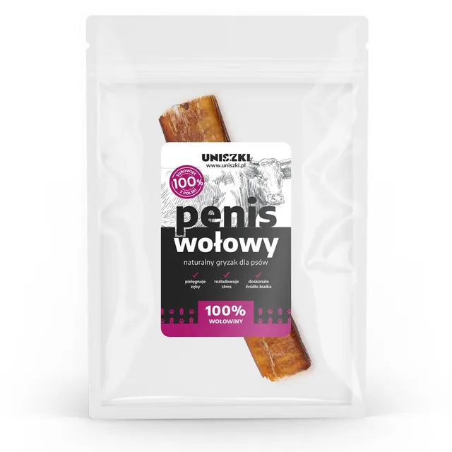 UNISZKI Penis wołowy 12cm 1szt