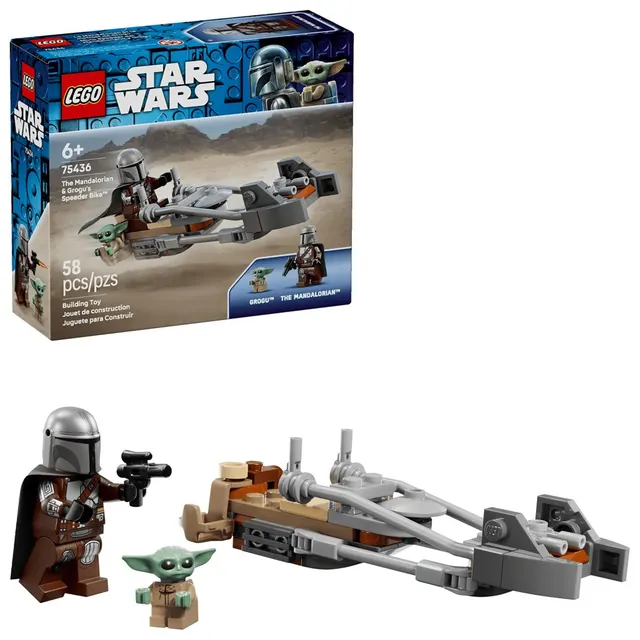 LEGO Star Wars 75436 - Śmigacz Mandaloriana i Grogu