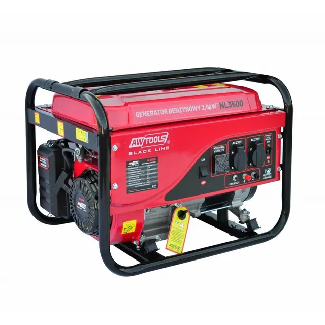 Agregat prądotwórczy benzyna 2 8kW 230V AWTOOLS