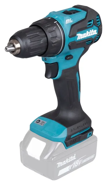 Makita DDF490Z wiertło 1900 RPM Zamek centralny 1 7 kg Niebieski Czarny