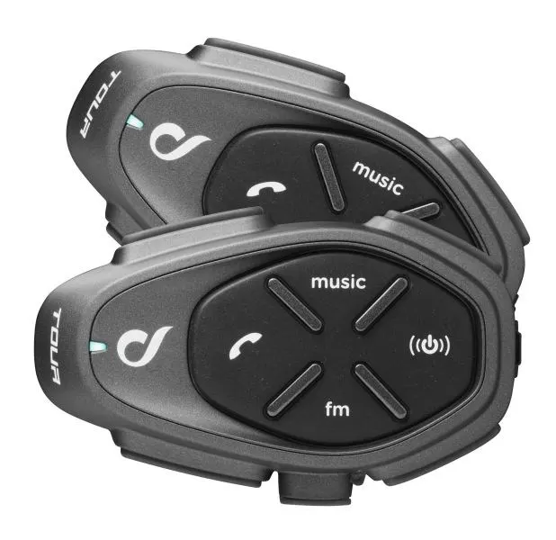 Interkom motocyklowy INTERPHONE TOUR HD komplet na 2 kaski