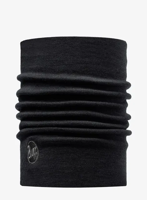 Chusta wielofunkcyjna Buff Merino Heavyweight solid black