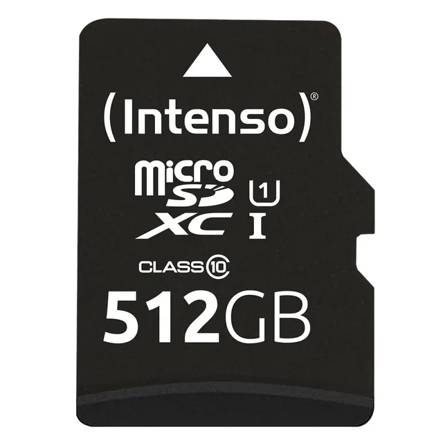 Intenso microSD 512GB UHS-I Perf CL10, Performance Klasa 10