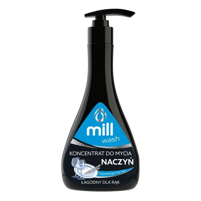 MILL WASH Koncentrat balsam do mycia naczyń Hipoalergiczny Len 555ml