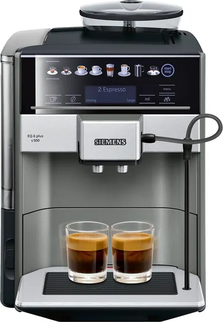 Automatyczny ekspres do kawy Siemens EQ6 Plus s500 TE655203RW morning haze, 19bar