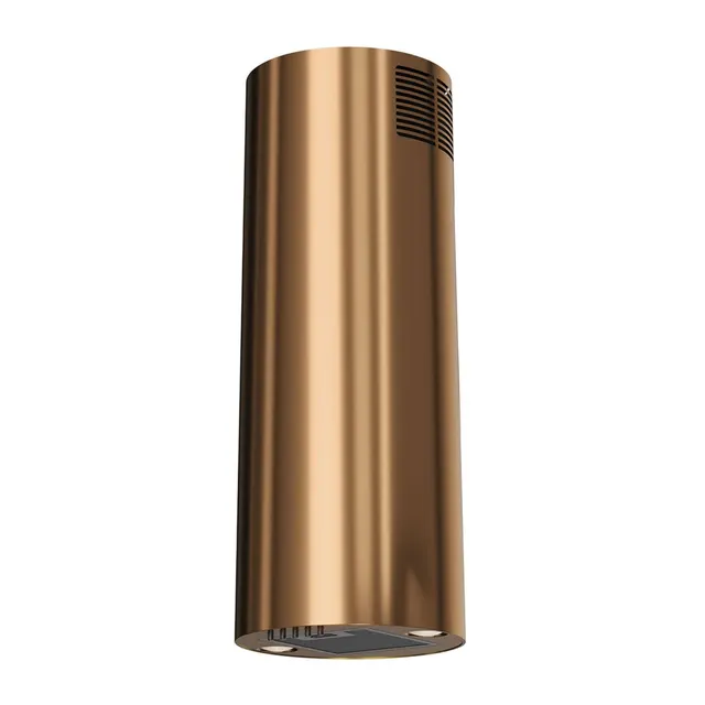 Okap wyspowy MAAN Elba PB 31 60 cm, LED, filtry aluminiowe, miedź