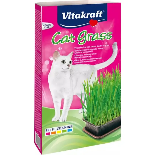 VITAKRAFT CAT GRASS nasiona trawy przysmak dla kota 50g
