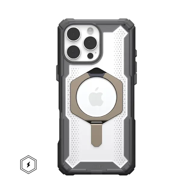 UAG Plasma XTE Magsafe - obudowa ochronna z podstawką do iPhone 16 Pro Max kompatybilna z MagSafe (ash/titanium)