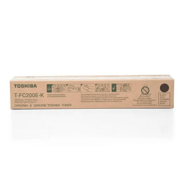 Toshiba Toner T-FC200EK TFC200E 6AJ00000123 6AJ00000196 6AJ00000260 T-FC200 Czarny