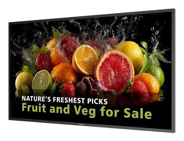 Philips 5000 series 43BDL5050D Płaski panel Digital Signage 108 cm (42.5 ) LCD Wi-Fi 600 cd/m2 4K Ultra HD Czarny Procesor wbudowany Android 14 24/7