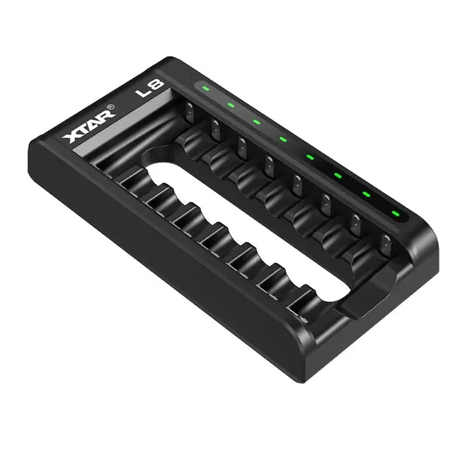 XTAR ŁADOWARKA DO AKUMULATORÓW R03 / AAA ORAZ R6 / AA LI-ION 1 5V / NIMH L8