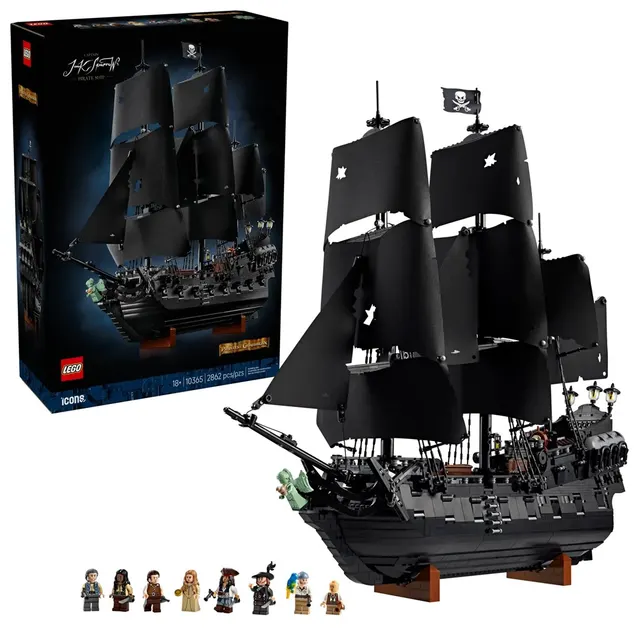 LEGO Icons 10365 - Statek piracki Kapitana Jacka Sparrowa