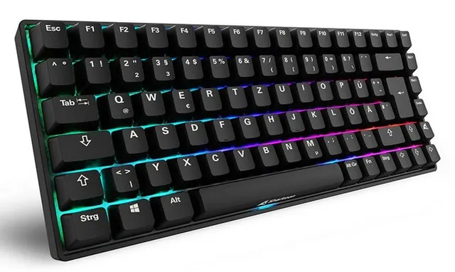 Klawiatura Gamingowa Sharkoon SKILLER SGK50 S3 PBT - Gateron G Pro 3.0 Żółta