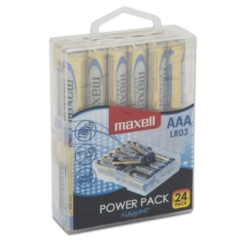 MAXELL Bateria alkaliczna LR03 VALUE BOX 24 szt.