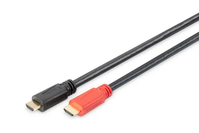 Digitus Kabel przyłączeniowy HDMI High Speed ze wzmacniaczem (AK-330105-100-S)