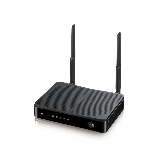 Router Wi-Fi 5 4G LTE Zyxel LTE-3301PLUS-EU0102F CAT.6 Indoor Standalone/Nebula z Licencją Nebula Pro 1 ROK AC1200 WiFi 4x GB LAN