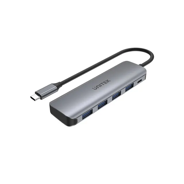 UNITEK HUB USB-C 4XUSB 3.1 GEN1 MICROUSB H1107A