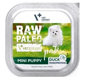 VetExpert Raw Paleo DUCK Pate Mini Puppy 150g