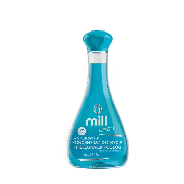MILL CLEAN Koncentrat do mycia i pielęgnacji domu wielki błękit 888ml