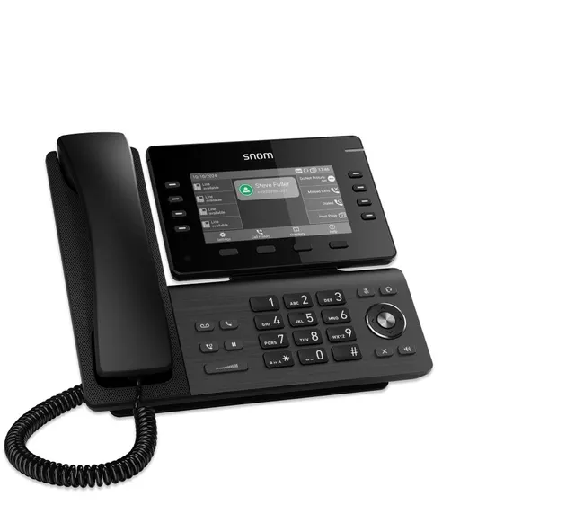 Snom D812 telefon VoIP Czarny TFT