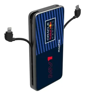 Powerbank Mophie Powerstation Plus 10K Red Bull Racing MV1 - powerbank 10000mAh zintegrowany kabel USB-C oraz lightning (1x port USB-C)