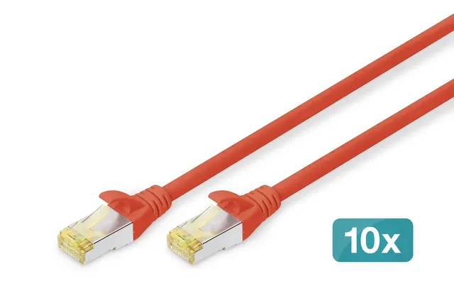 Digitus Kabel krosowy CAT 6A S/FTP 10 sztuk