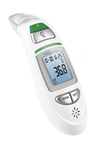 Termometr wielofunkcyjny na podczerwień Medisana TM 750 Connect dokładność pomiaru 0 2 °C, pamięć do 30 pomiarów