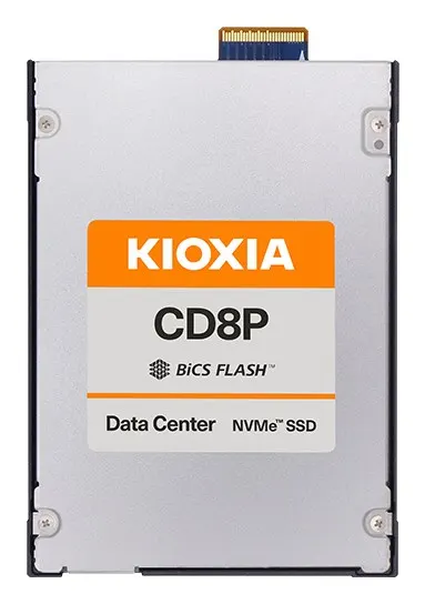 Dysk SSD Kioxia CD8P-R 7.68TB E3.S (7.5mm) NVMe PCIe 5.0 KCD8XPJE7T68 (DWPD 1) SIE
